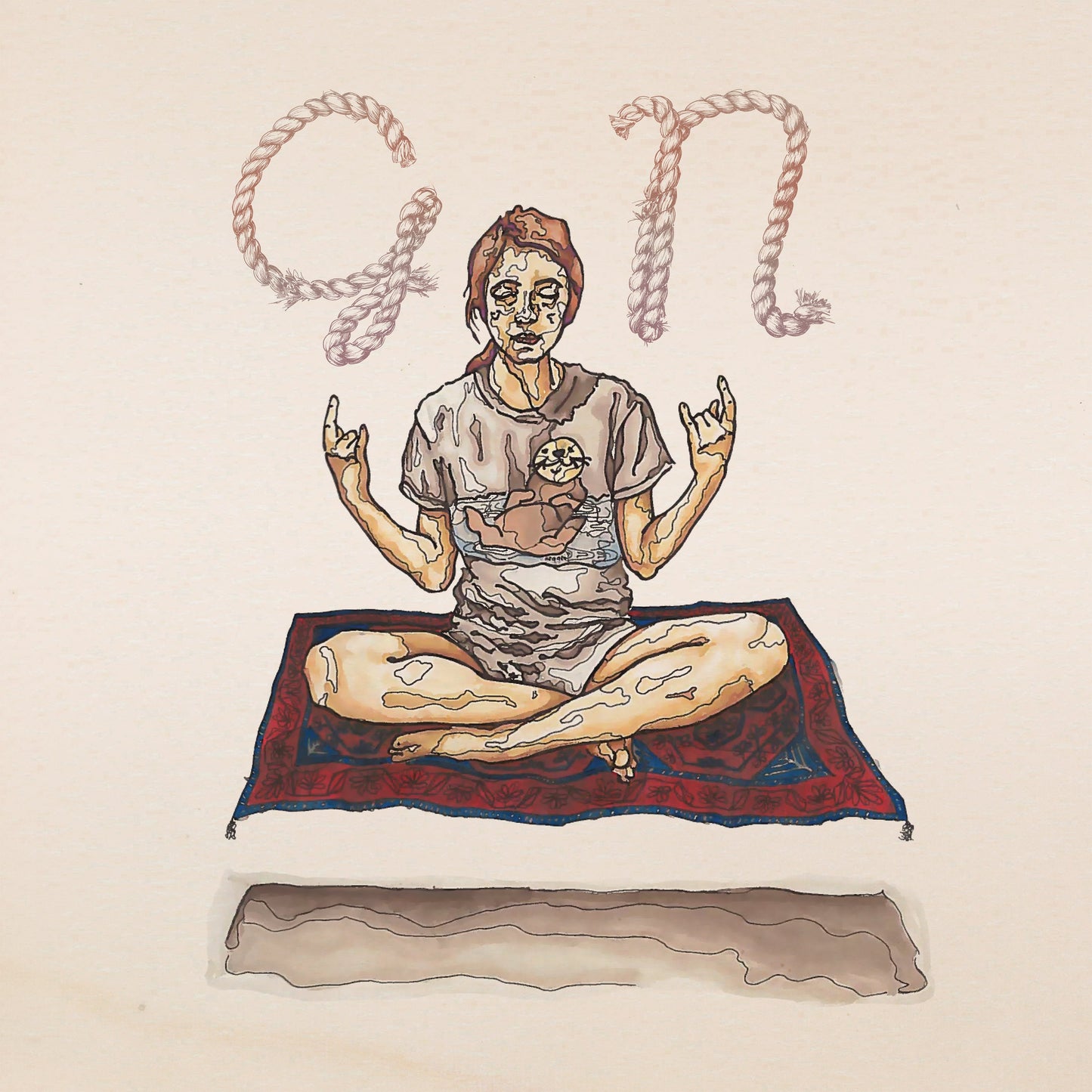 Ratboys - Gn ("Magic Carpet" Maroon/Blue VINYL) | Mint (M) Mint (M)-
