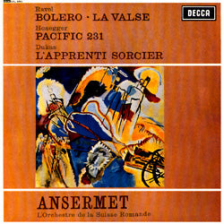 Ravel, Honegger & Dukas / Ansermet, L'Orchestre De - Works By Ravel, Honegger & Dukas |-