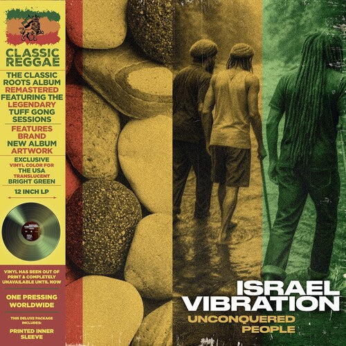Israel Vibration - (PRESALE 5/29/26) Unconquered People (DELUXE GREEN VINYL) | Mint (M) Mint (M)-