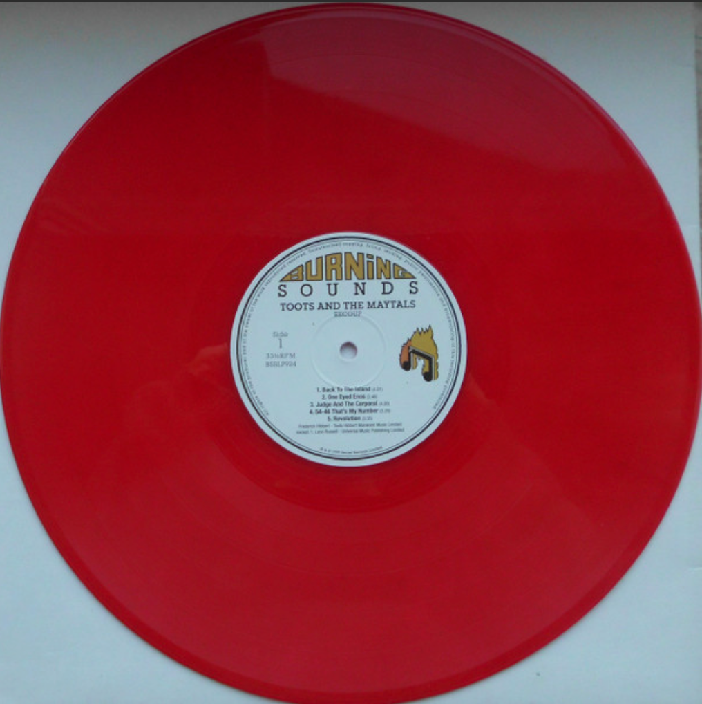 Toots And The Maytals - Recoup (180g Red VINYL LP Burning Sounds BSRLP924R) | NEW-