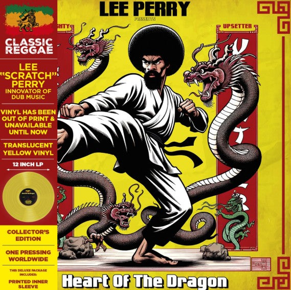 Lee Perry - Heart Of The Dragon (TRANSLUCENT YELLOW VINYL) | Mint (M) Mint (M)-