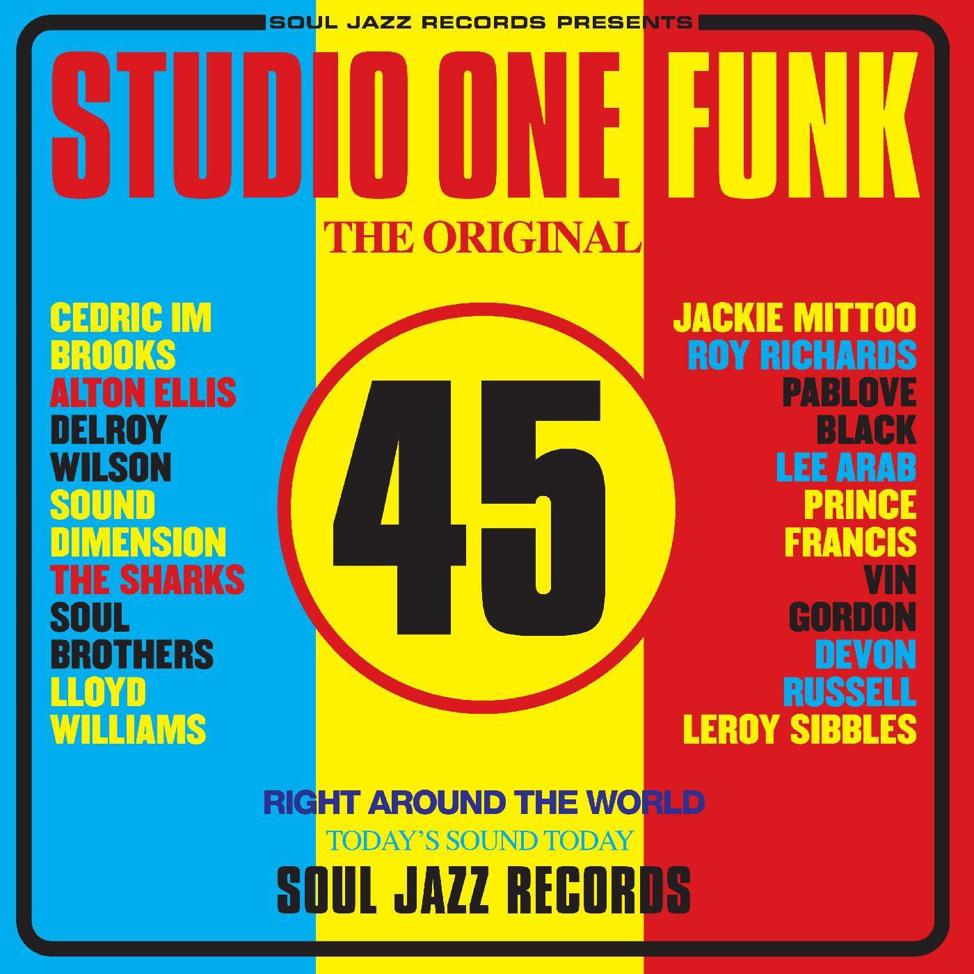 Soul Jazz Records presents - (PRESALE 3/17/23) STUDIO ONE FUNK (LIMITED PRESSED SLIPCASE RED CD) | Mint (M) Mint (M)-