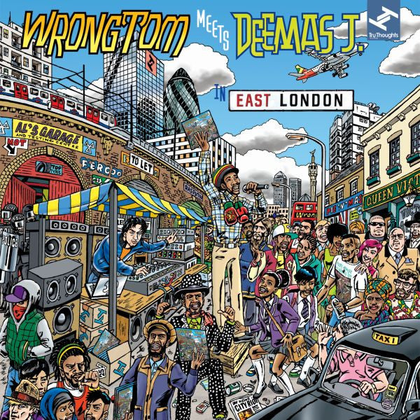 Wrongtom Meets Deemas J - In East London (CD) |-