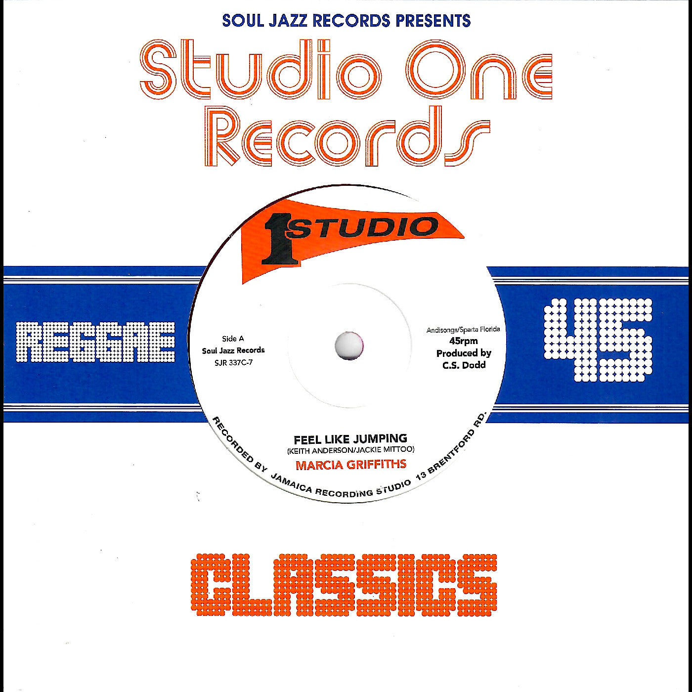 Marcia Griffiths / Dub Specialist - (PRESALE 7/24/26) Feel Like Jumping (MAGENTA 7" VINYL) |-