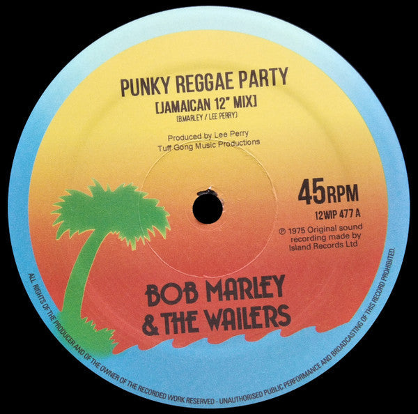Punky Reggae Party (Jamaican 12" Mix) | Mint (M) Generic-