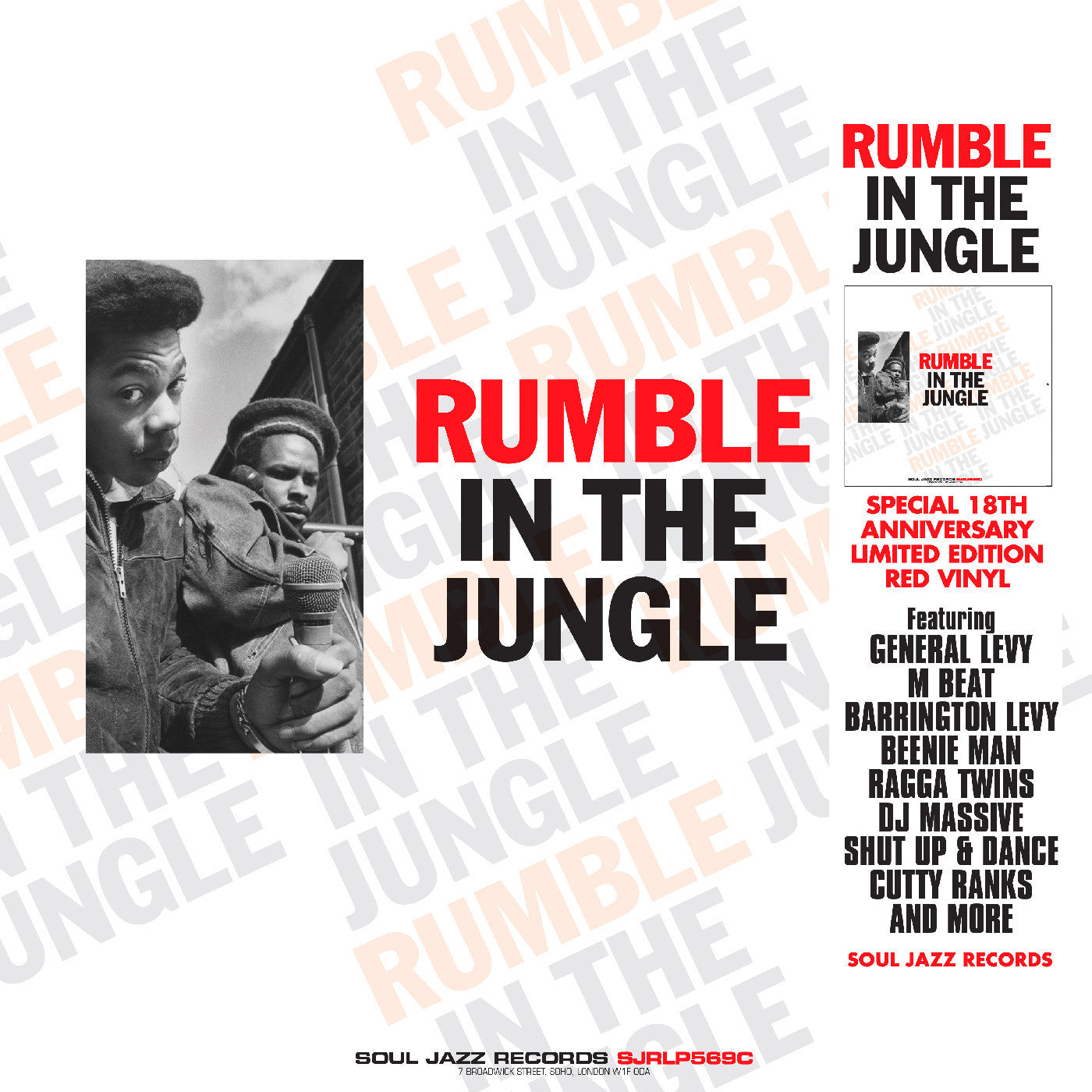 Various Artists - Rumble In The Jungle (2025 RSD RED VINYL) | Mint (M) Mint (M)-