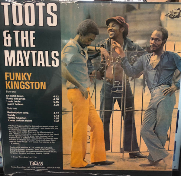 Toots & The Maytals - Funky Kingston (VINYL) | Mint (M) Mint (M)-