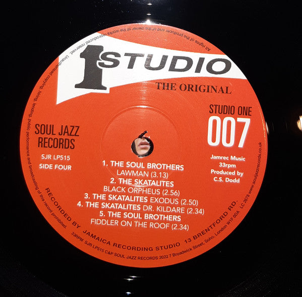Various - Studio One 007 - Licensed To Ska | Mint (M) Mint (M)-