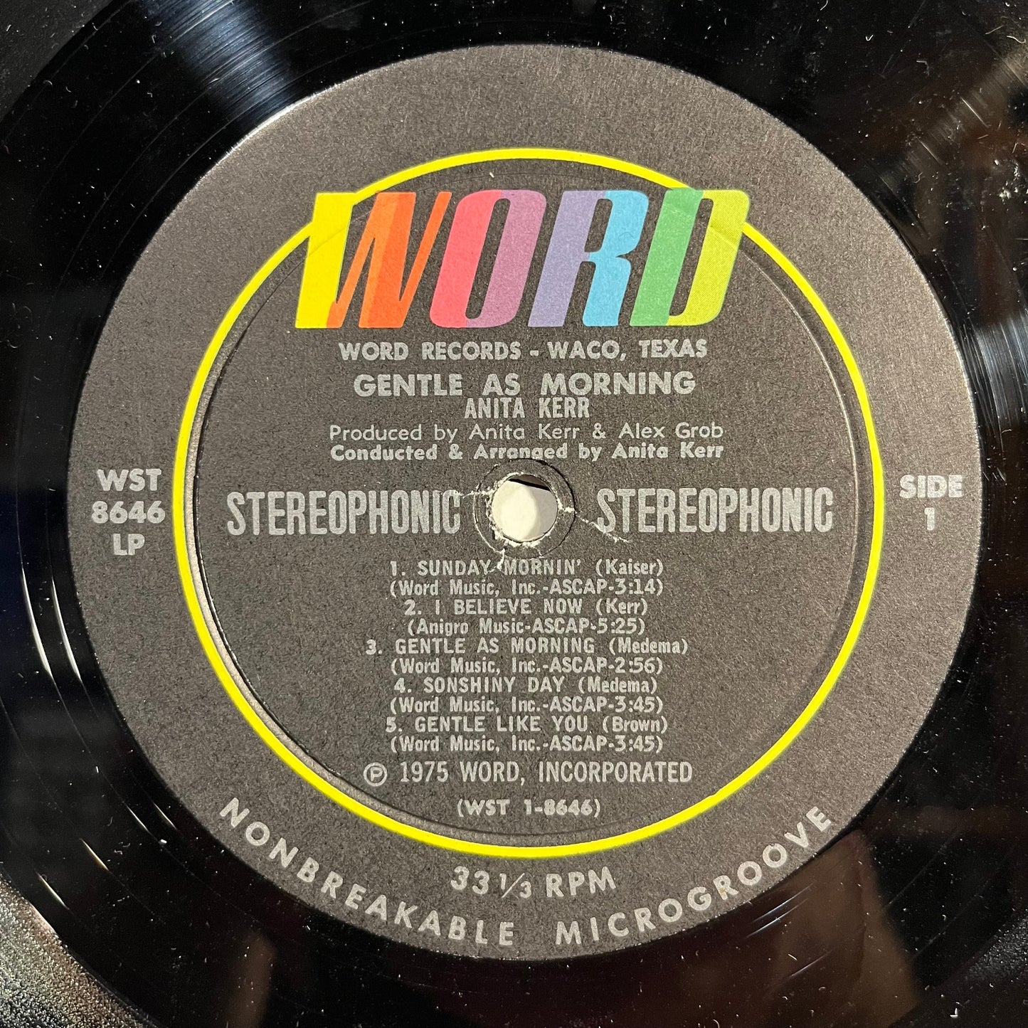 The Anita Kerr Singers - Gentle As Morning | Excellent (EX) Near Mint (NM)--