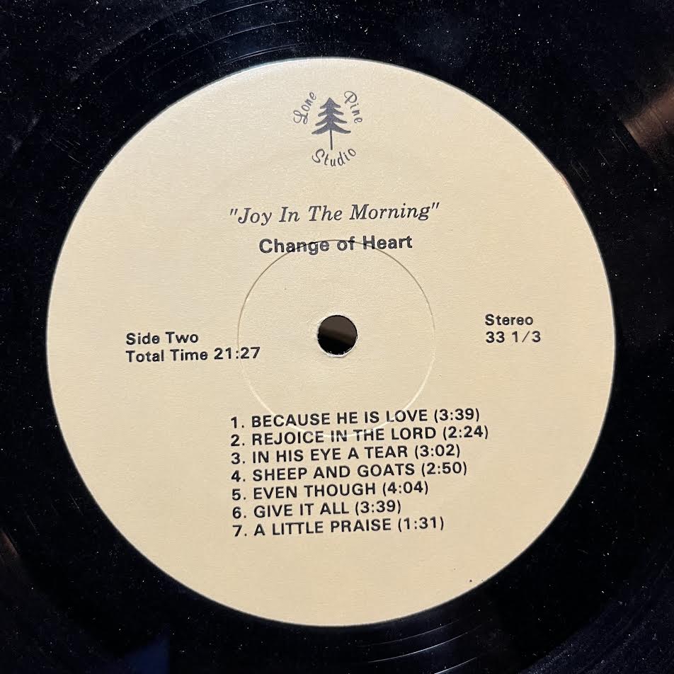Change Of Heart (3) - Love One Another (vinyl) | Excellent+ (EX+) Excellent (EX)--
