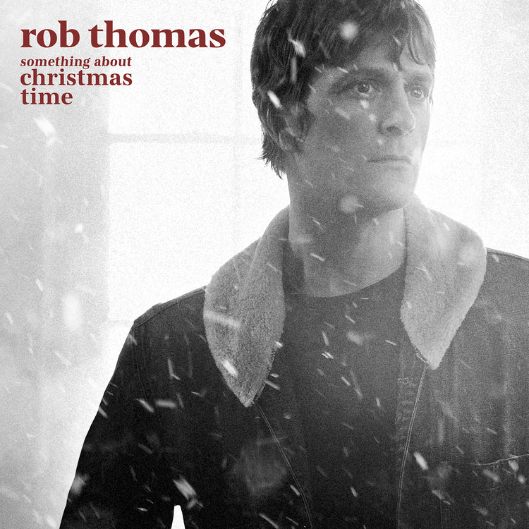 Rob Thomas - SOMETHING ABOUT CHRISTMAS TIME (Red Vinyl) | Mint (M) Mint (M)-