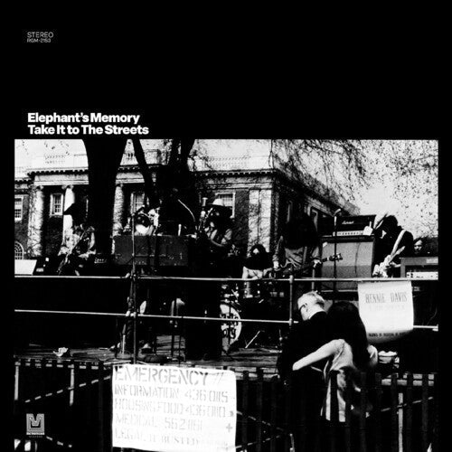 Elephant's Memory - (PRESALE 8/7/26) Take It to the Streets - Remastered (CLEAR/BLACK VINYL LP REAL GONE 2026) | NEW Mint (M) Mint (M)-