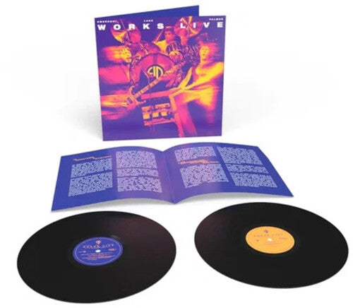 Emerson, Lake & Palmer - Works Live, Canada 1977 (NEW LINER NOTES VINYL 2xLP BMG 2026) | NEW Mint (M) Mint (M)-