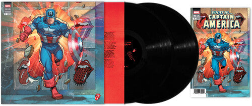The Rolling Stones - Foreign Tongues + Marvel Comic- CAPTAIN AMERICA (BLACK VINYL 2xLP) | NEW Mint (M) Mint (M)-