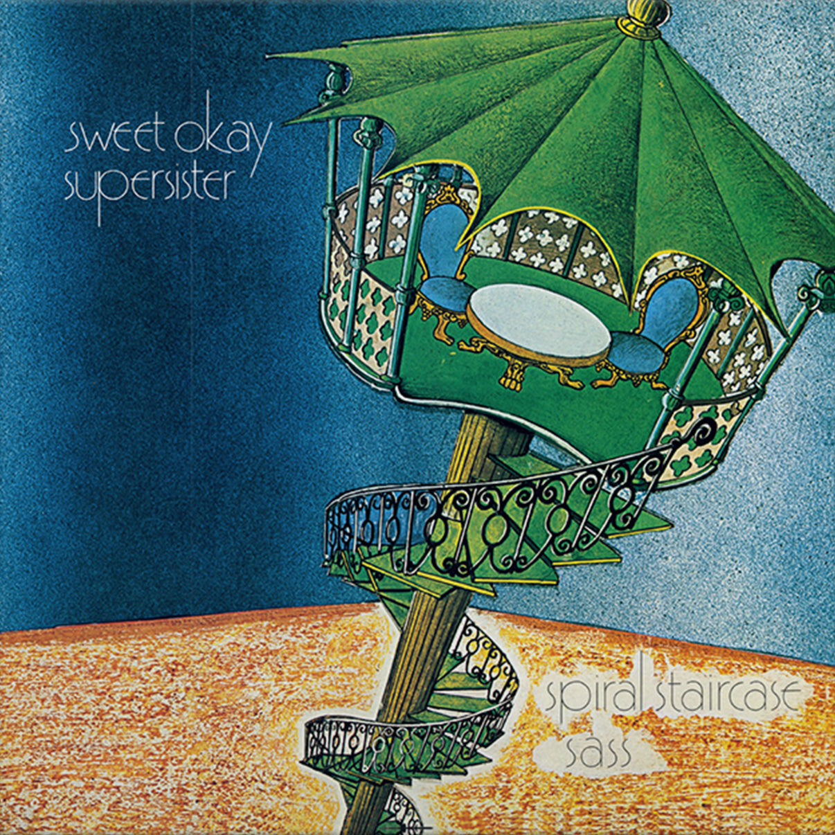 Supersister - Spiral Staircase Sass (MOV / CRYSTAL CLEAR VINYL) | Mint (M) Mint (M)-