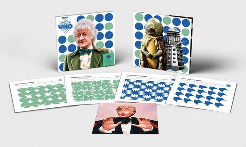 Doctor Who - Jon Pertwee Collection (Blue & Green 140g 4xVINYL Boxset) | Mint (M) Mint (M)-