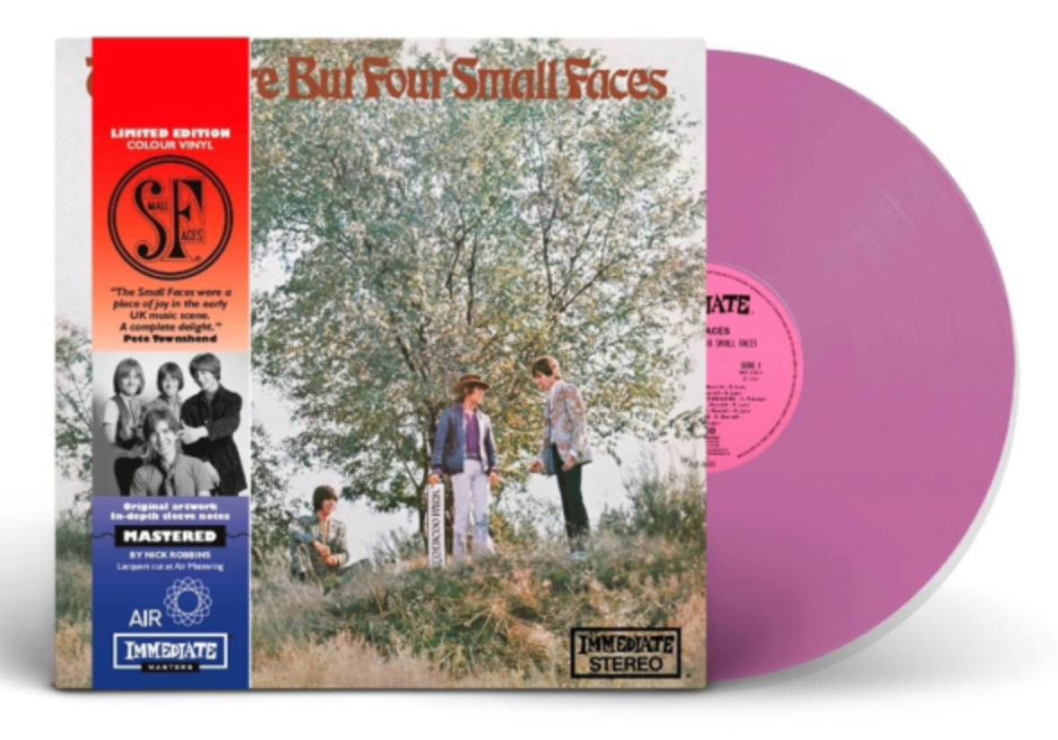 The Small Faces - There Are But Four Small Faces (LTD Pink Translucent VINYL LP Charly IMLP52002C) | NEW-