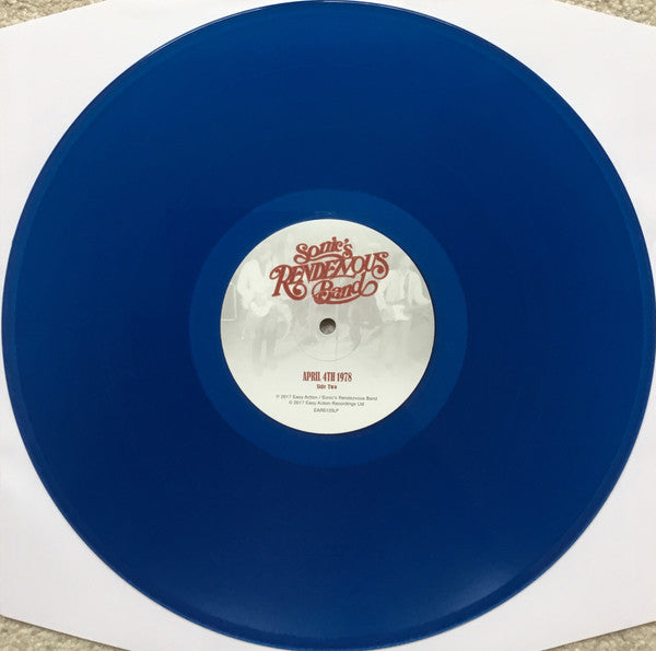 Sonic's Rendezvous Band - April 4th 1978 (BLUE VINYL) | Mint (M) Mint (M)-