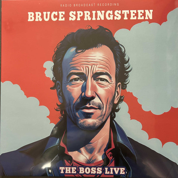 Bruce Springsteen - The Boss Live (CLEAR VINYL LP Pink Flamingo PFM 81026 2024) | NEW-