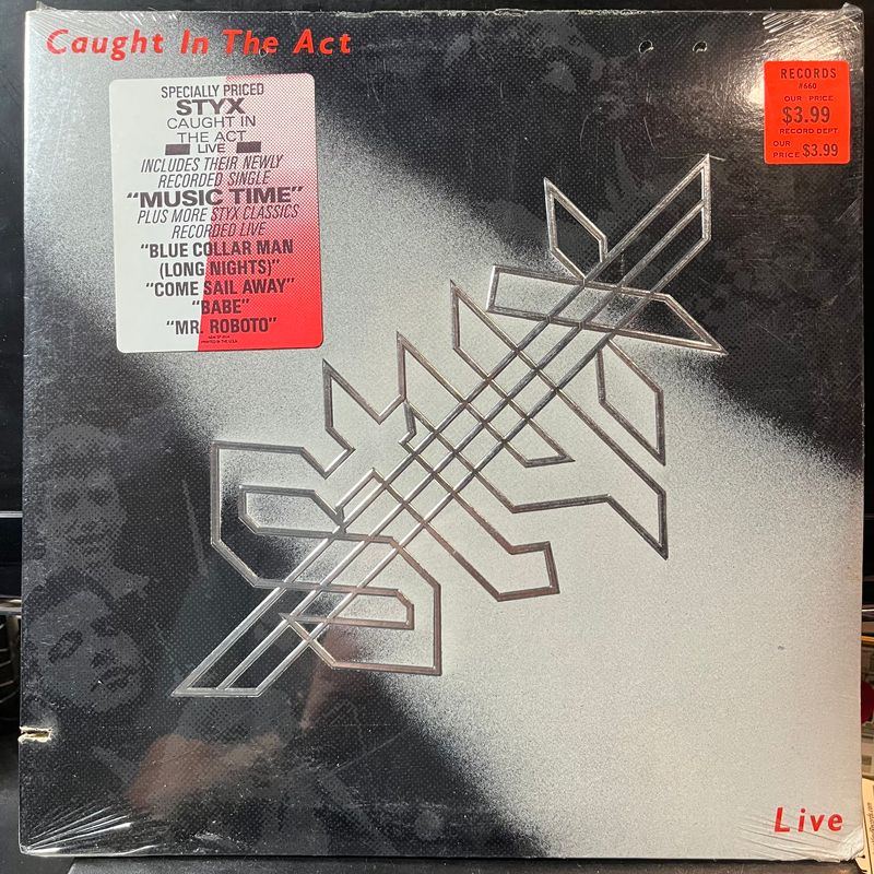 Styx - Caught In The Act Live (2xVINYL) |-