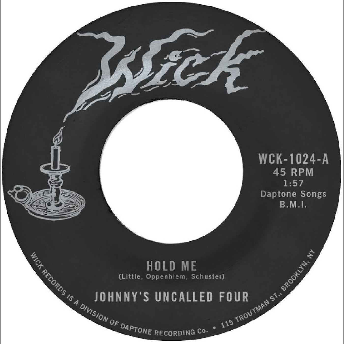 Johnny's Uncalled Four - Hold Me b/w Windy and Warm (VINYL 7") | Mint (M) Mint (M)-
