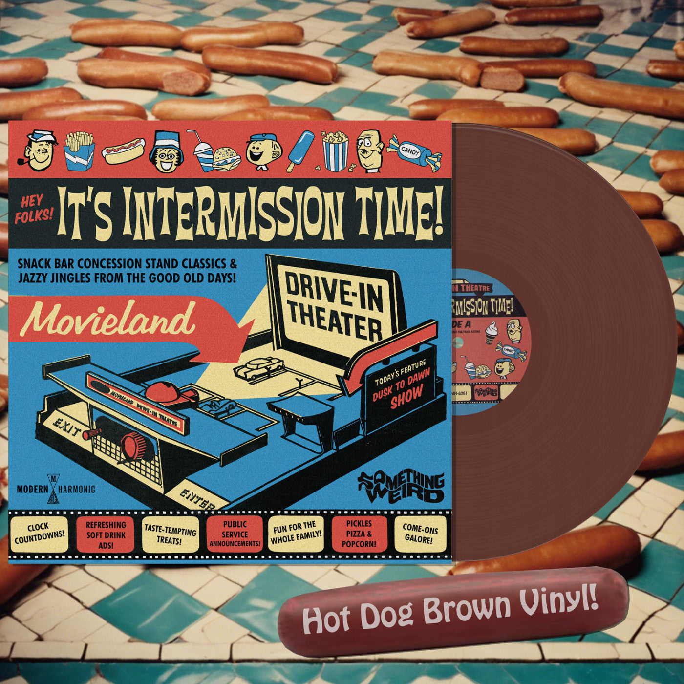 Something Weird - Hey Folks! It's Intermission Time! (CD) |-