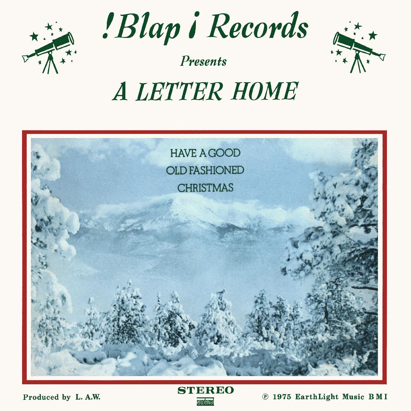 A Letter Home - Have A Good Old Fashioned Christmas (WHITE VINYL) |-