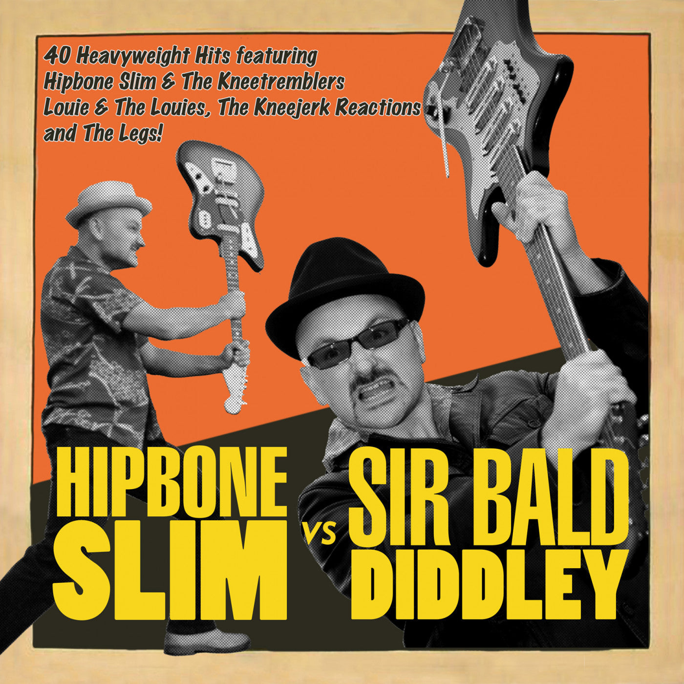 Hipbone Slim - Hipbone Slime vs Sir Bald Didd ley (CD) |-