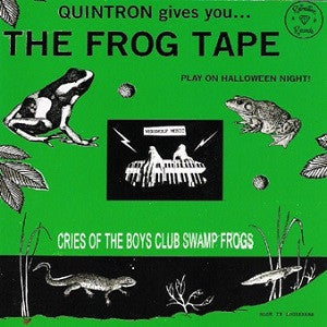 Quintron - The Frog Tape (CD) |-