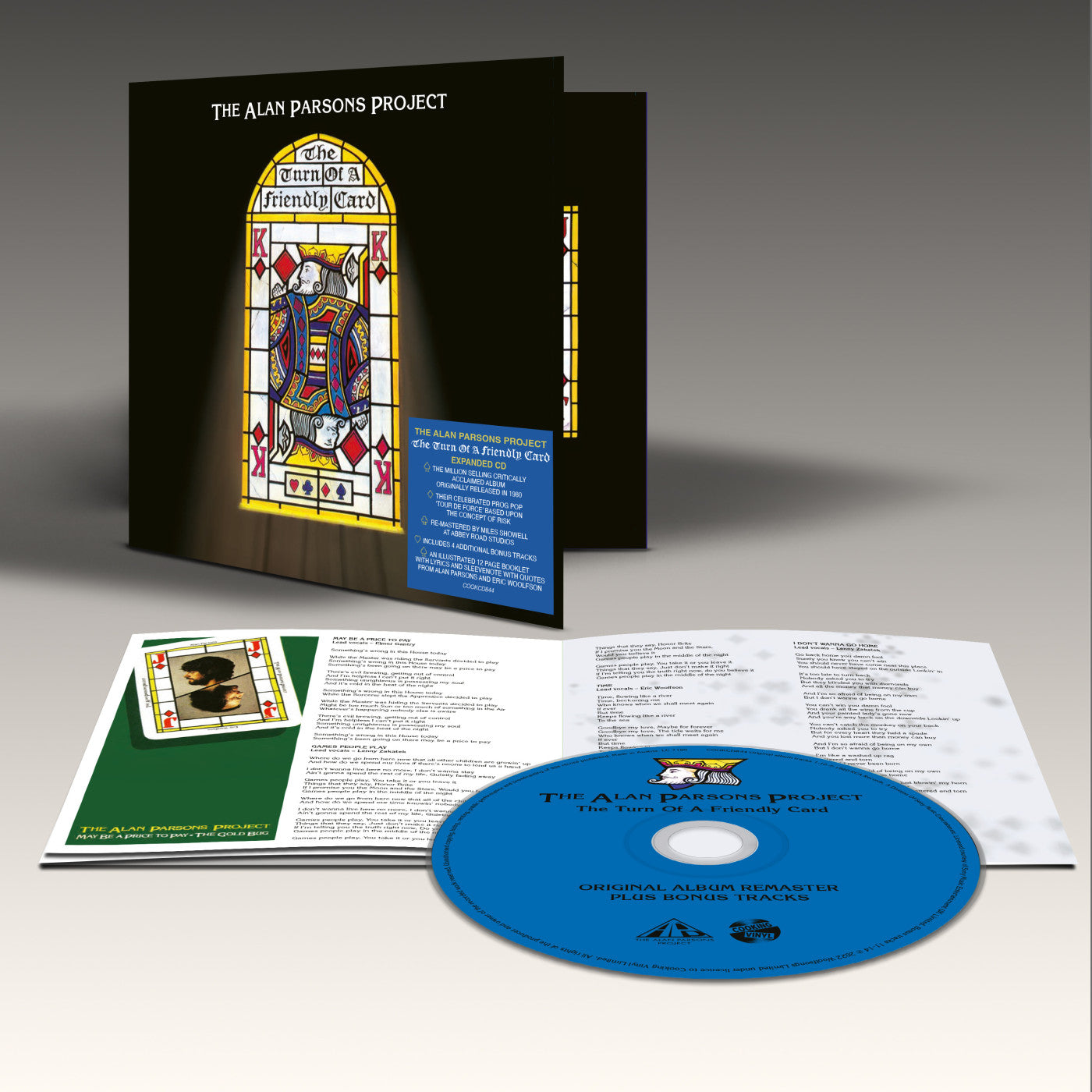 The Alan Parsons Project - The Turn Of A Friendly Card (CD) |-