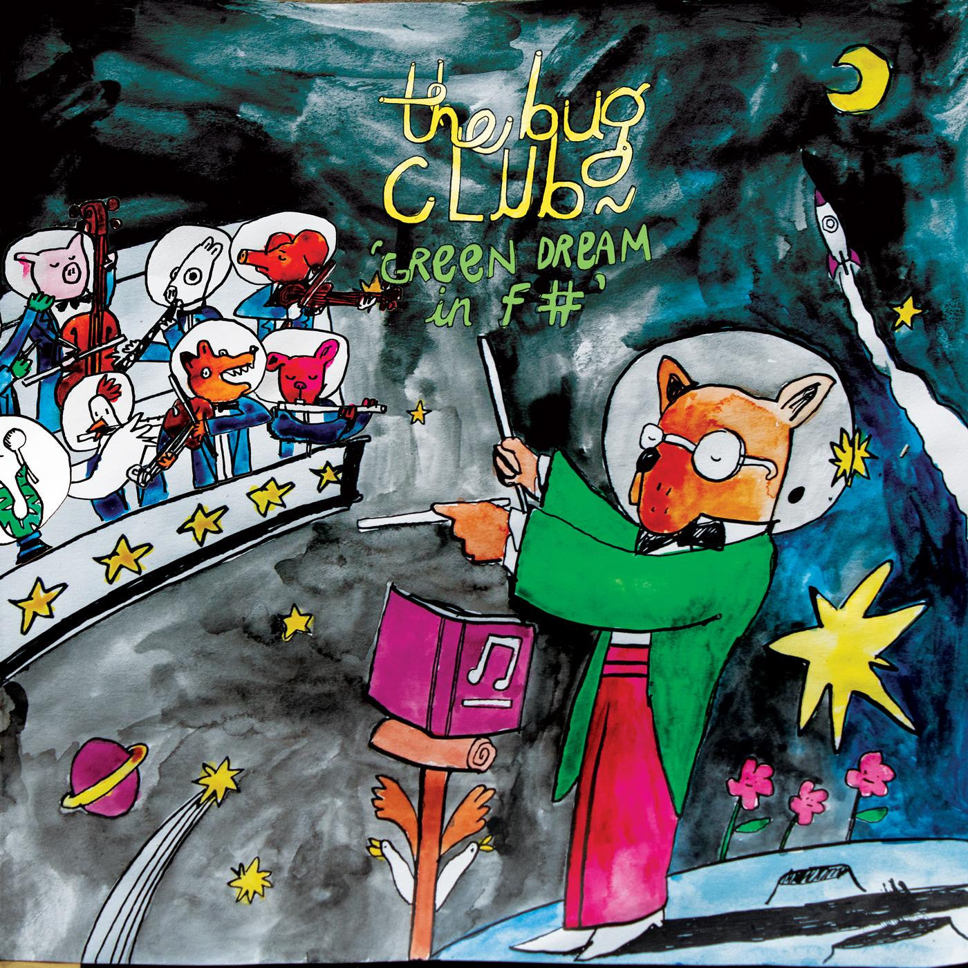 Bug Club, The - Green Dream In F# (ORCHID VINYL) |-