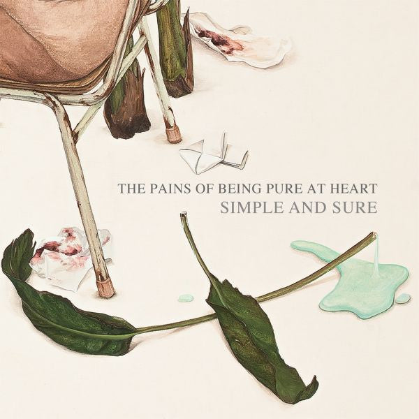 Pains Of Being Pure At Heart, The - Simple And Sure - 7" (OLIVE GREEN VINYL) (Vinyl) |-
