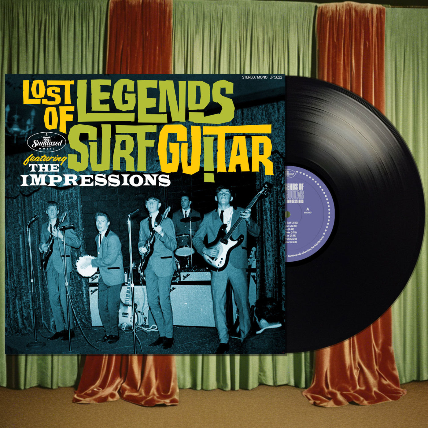 Impressions, The - Lost Legends Of Surf Guitar featuring The Impressions (CD) |-