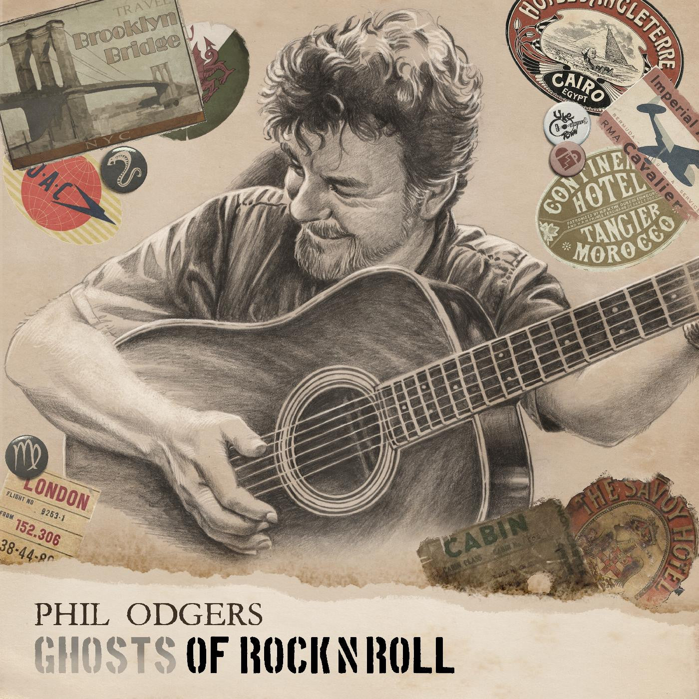 Odgers, Phil - Ghosts Of Rock N Roll (CD) |-