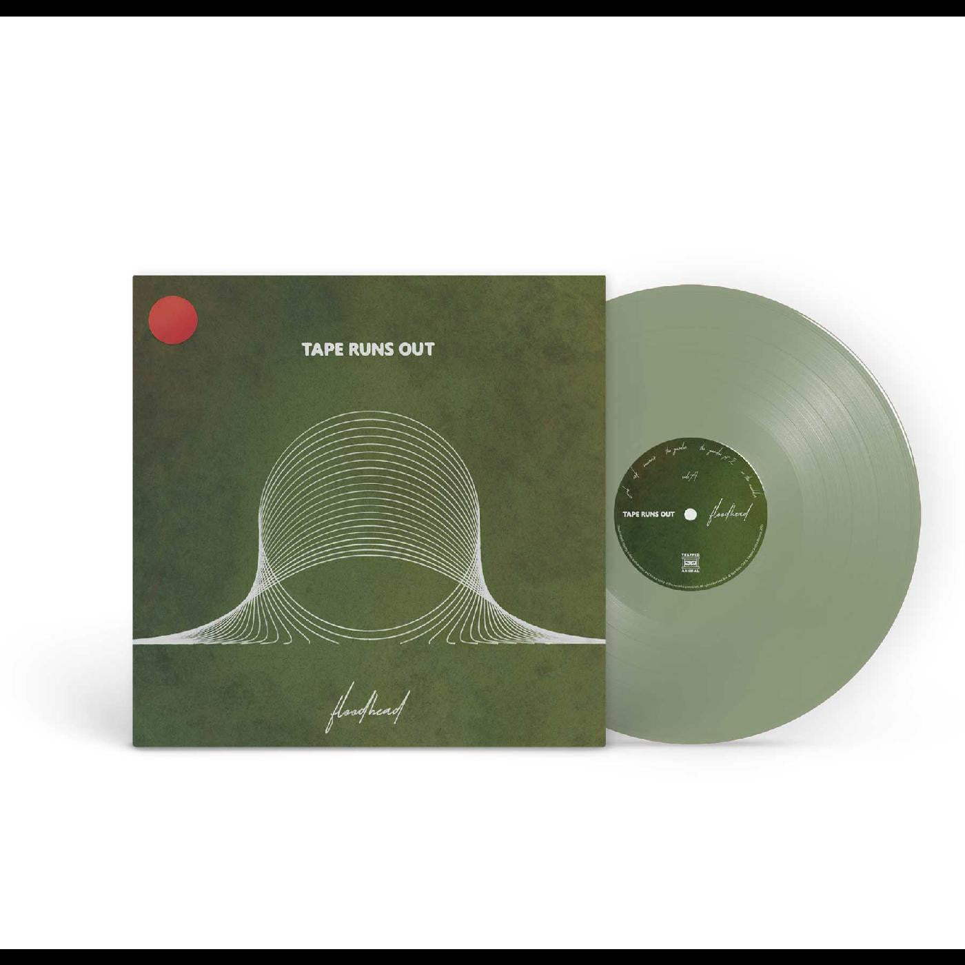 Tape Runs Out - Floodhead (RIVER GREEN VINYL) (Vinyl) |-