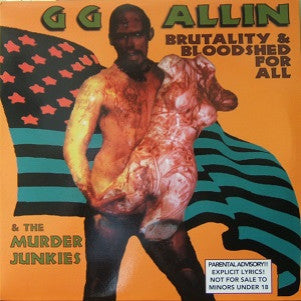 Allin, GG & The Murder Junkies - Brutality & Bloodshed For All (CD) |-