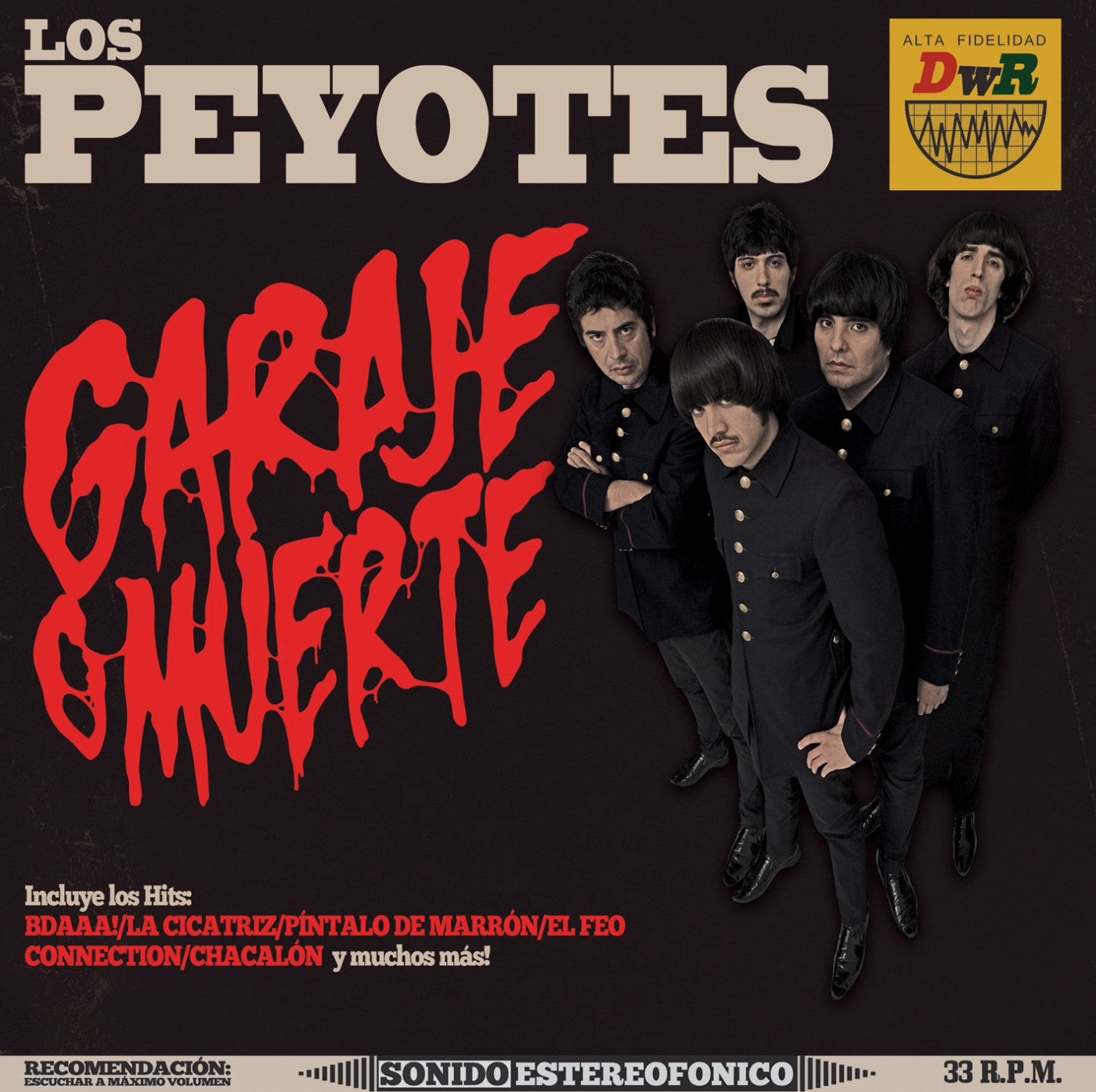 Los Peyotes - Garaje o Muerte (CD) |-