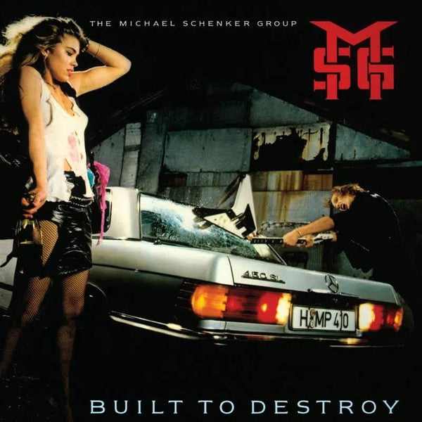 Michael Schenker - Built To Destroy (2xBLUE VINYL) | Mint (M) Mint (M)-