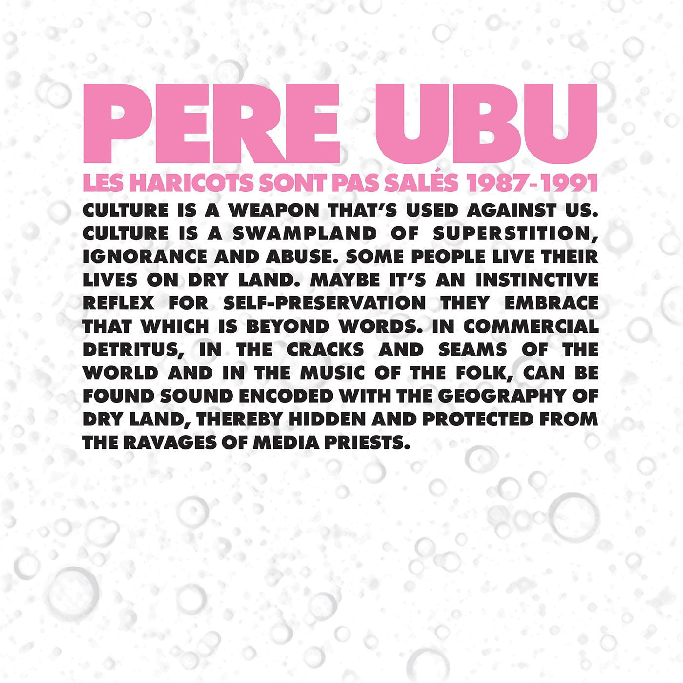 Pere Ubu - Les Haricots Sont Pas Sales 1987-1991 (Vinyl) |-