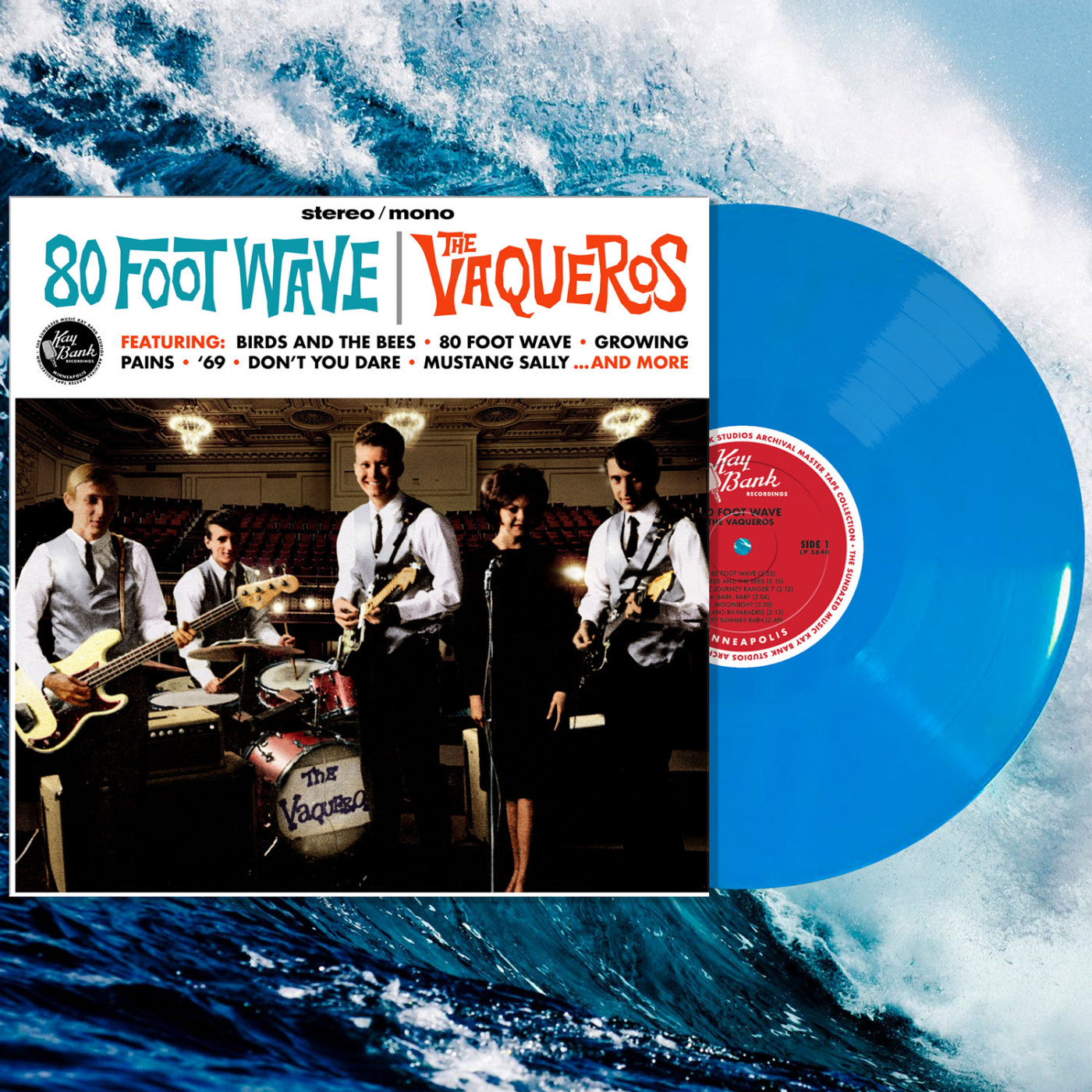 Vaqueros, The - 80 Foot Wave (TURQUOISE VINYL) |-