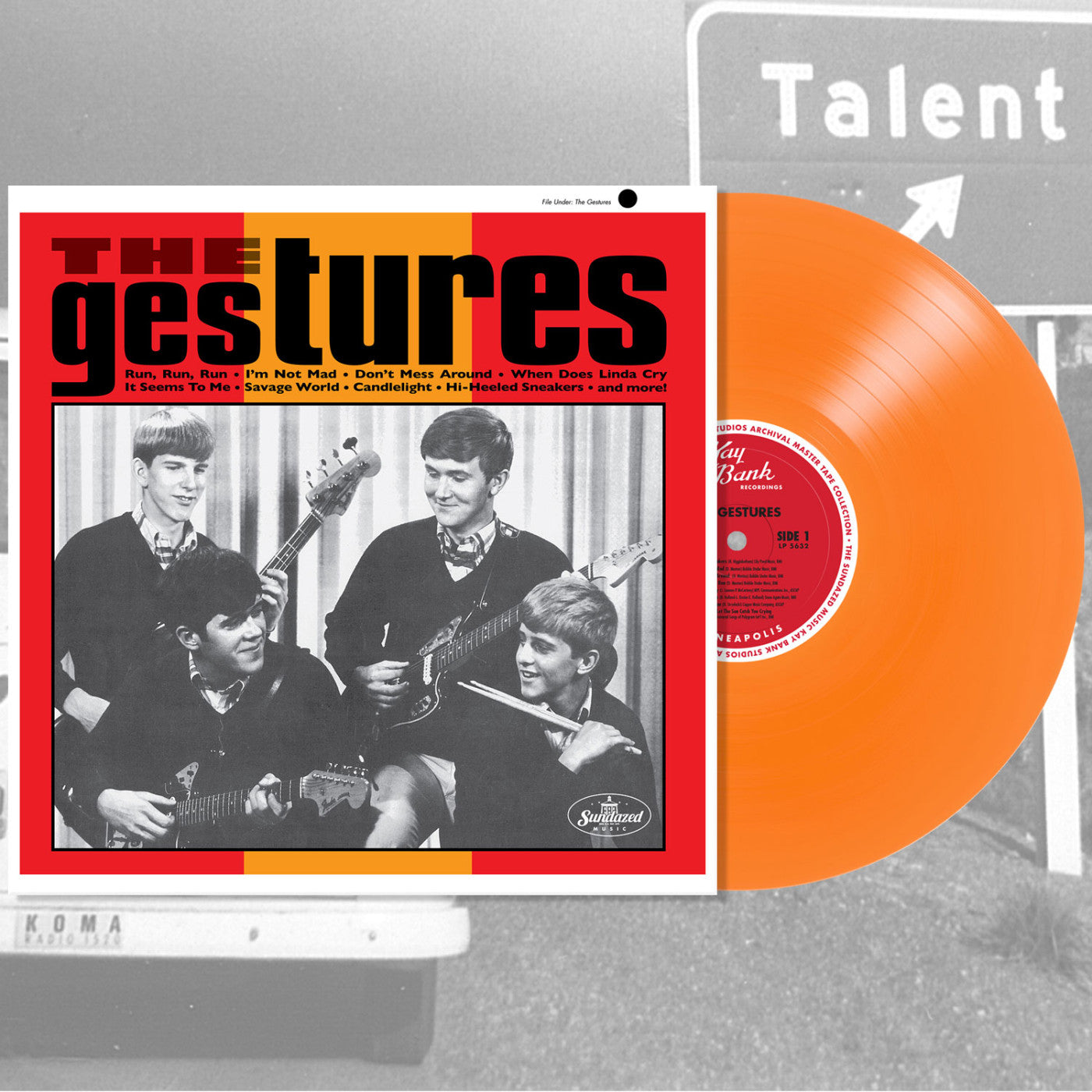 Gestures, The - The Gestures (ORANGE VINYL) |-