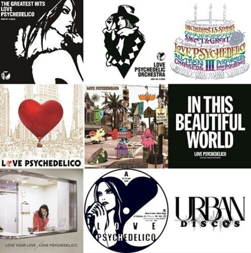 Love Psychedelico - 7 Titles Vinyl Set + Bonus 7inch (9LP+7'') |-