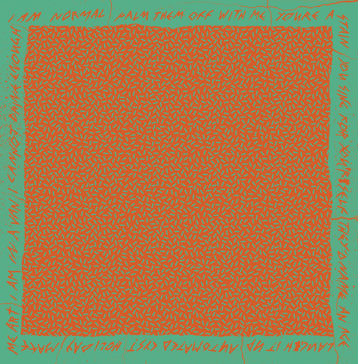 USA Nails - No Pleasure (TRANSPARENT GREEN & ORANGE SPLATTER VINYL) (Vinyl) | Mint (M) Mint (M)-