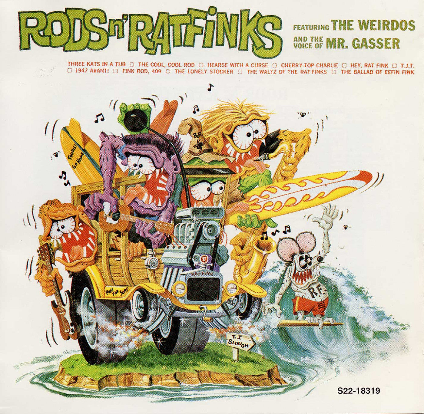 Mr. Gasser & the Weirdos - Rods 'n Ratfinks (CD) |-