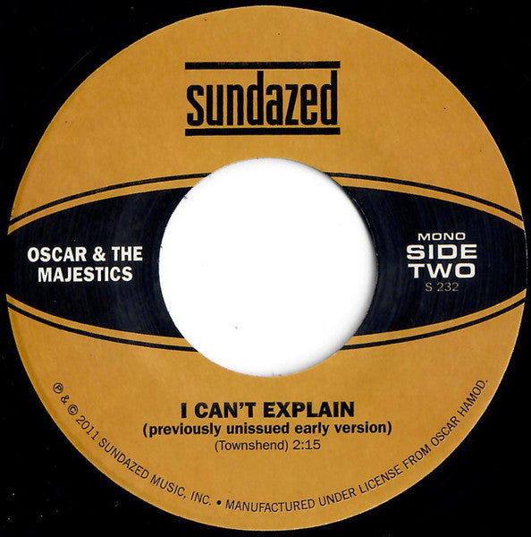 Baby Under My Skin / I Can't Explain (7" VINYL) | Mint (M) Mint (M)-