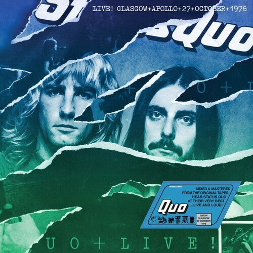 Status Quo - Live In Glasgow 27Th October 1976 (2xVINYL) | Mint (M) Mint (M)-