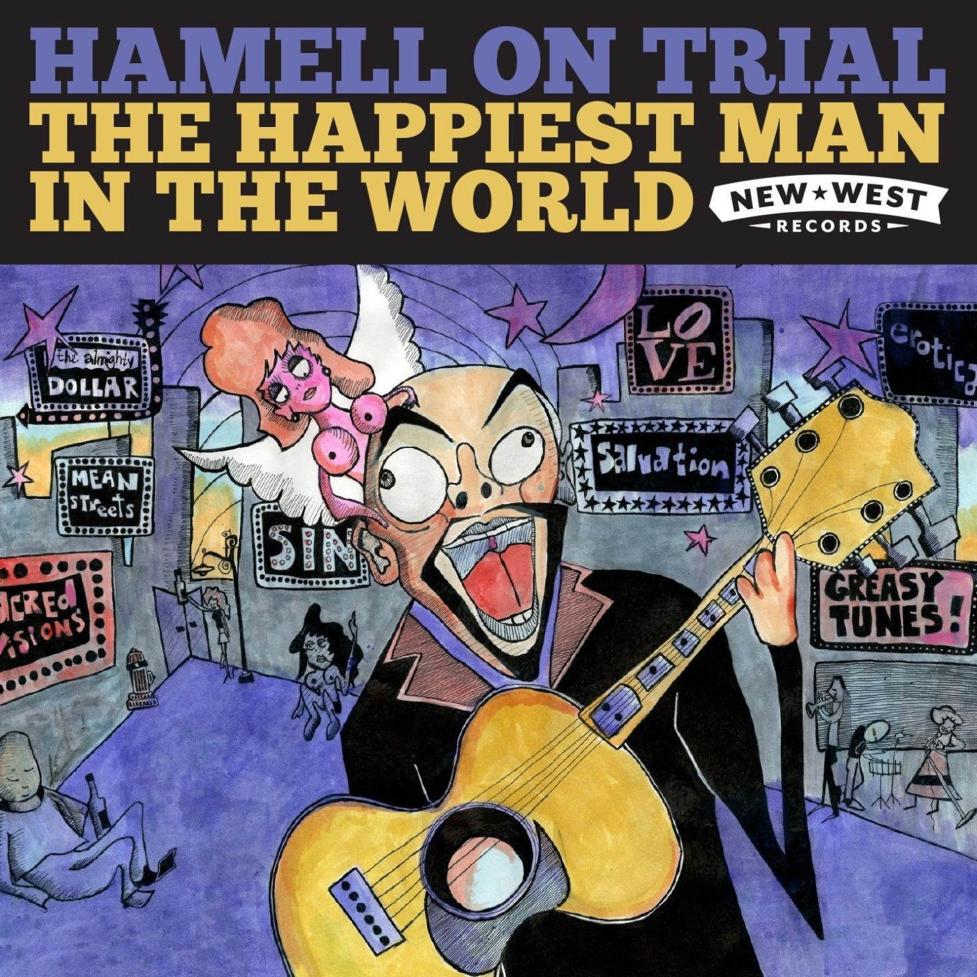 Hamell On Trial - The Happiest Man In The World (CD) |-
