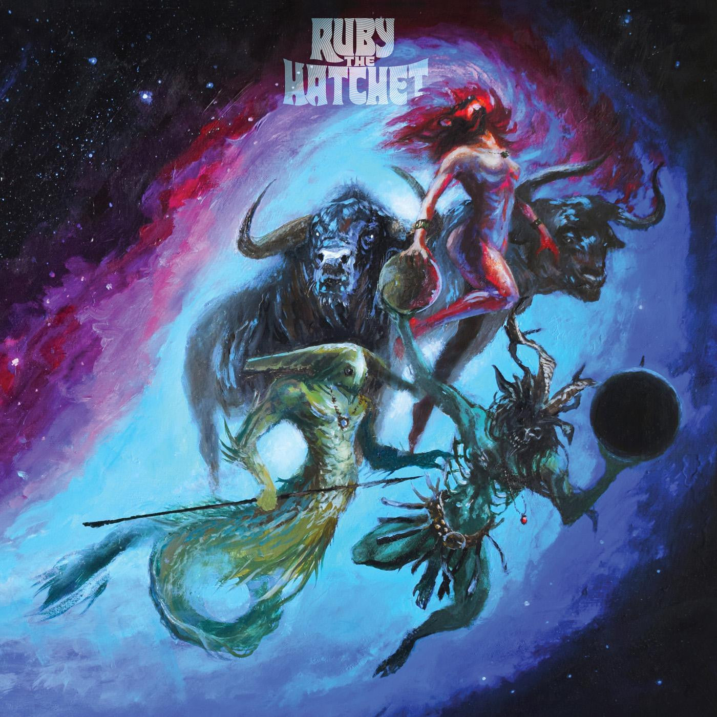 Ruby The Hatchet - Planetary Space Child (MARBLED GOLD VINYL) |-