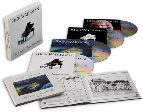 Rick Wakeman - (PRESALE 7/3/26) Classical Connections (IMPORT BOX DVD + 3xCD) | Mint (M) Mint (M)-