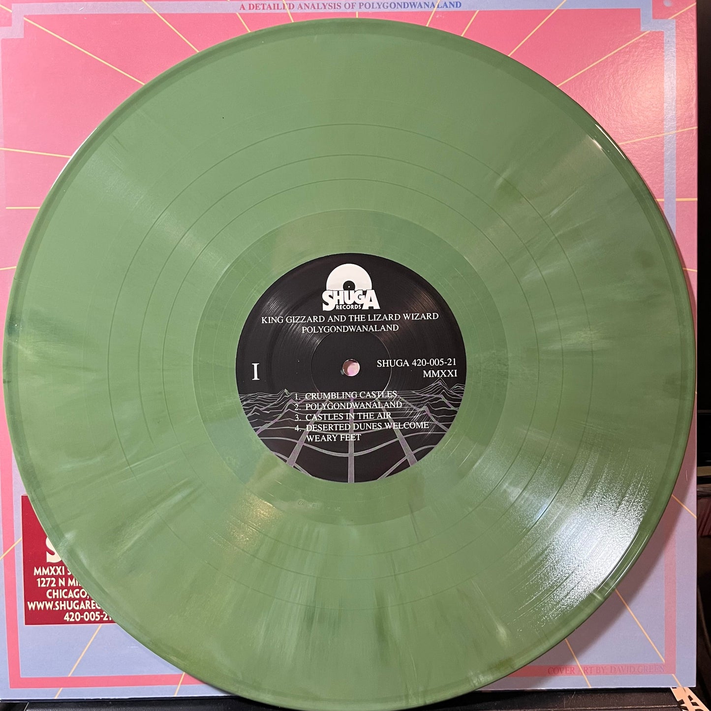 King Gizzard And The Lizard Wizard - Polygondwanaland (COLOR VINYL) | Mint (M) Mint (M)-